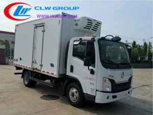 Chenglong 3T refrigerated box truck Bahamas