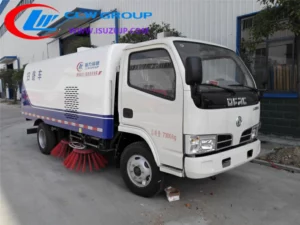 DONGFENG 5m3 vacuum broom sweeper Uganda