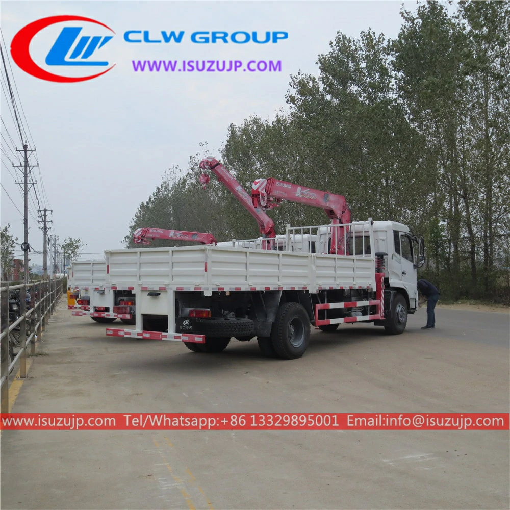 Dongfeng 8T crane mounted vehicle