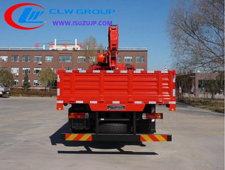 FAW 10ton mobile truck crane for sale Guinea