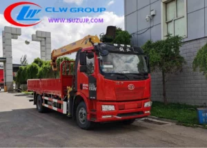 FAW 8 ton crane truck for sale Togo