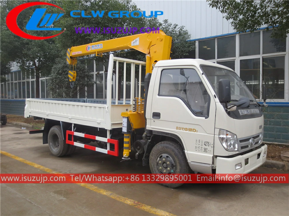 Forland 2T construction crane truck