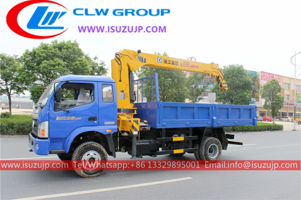 Forland 6.3T crane construction truck