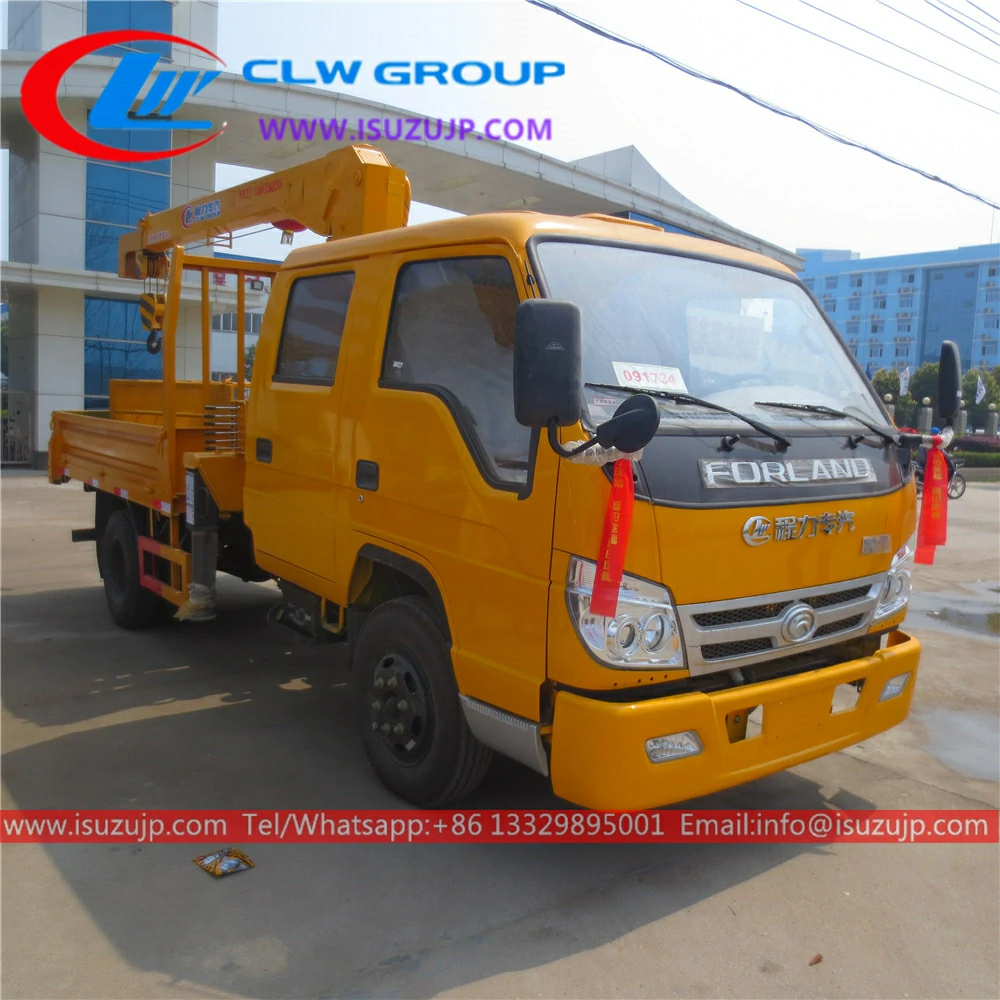 Foton 4x4 crane truck