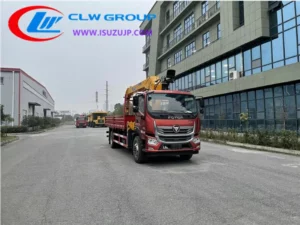 Foton 5 ton crane truck Eritrea