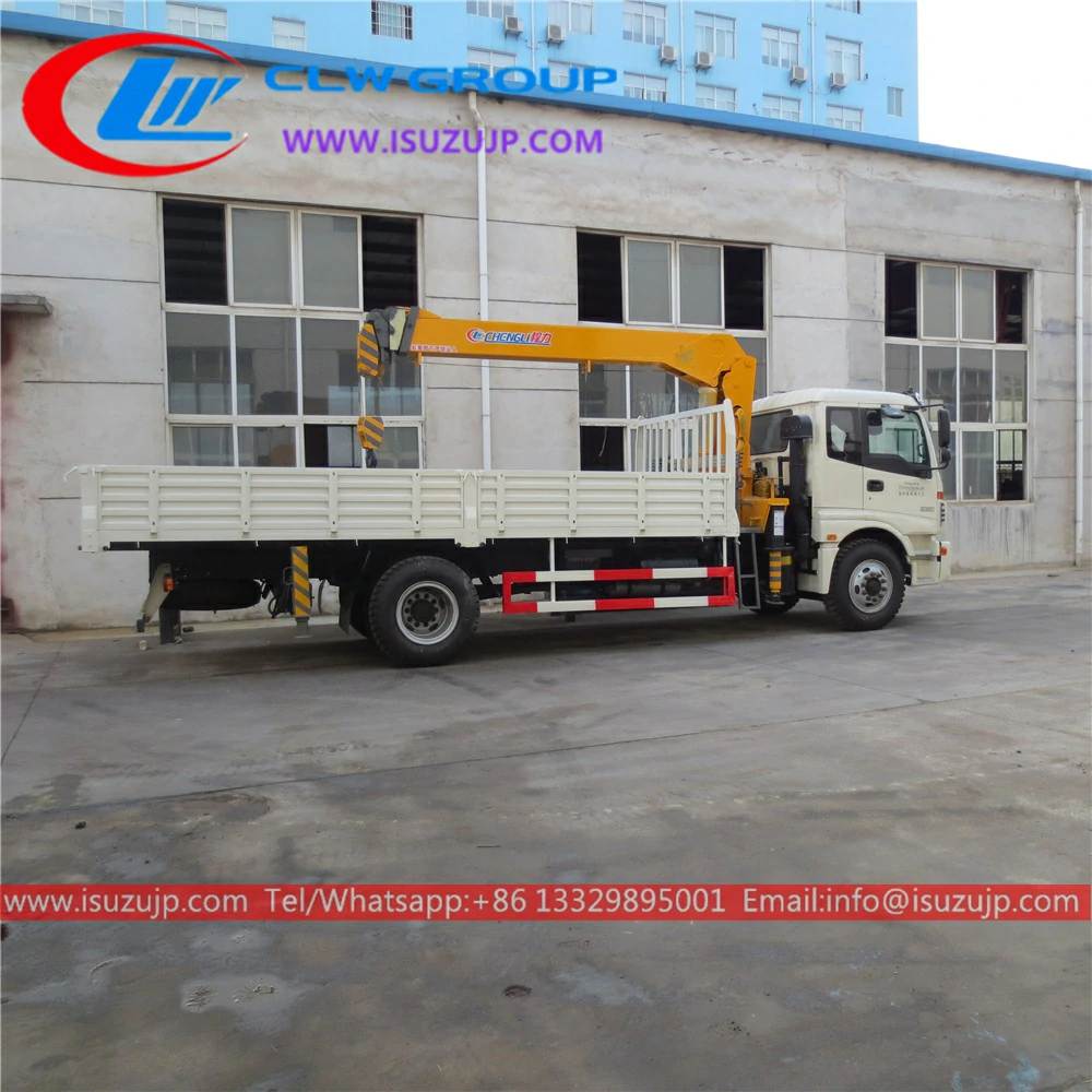 Foton Auman 12T telescopic boom truck