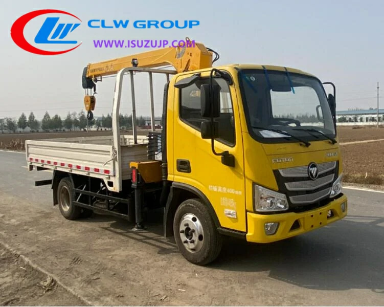 Foton Aumark 2 ton crane truck Equatorial Guinea