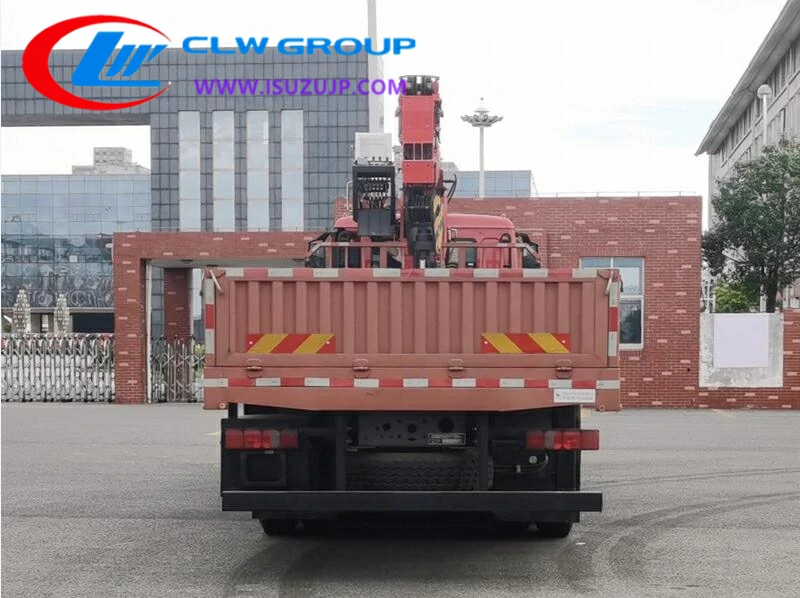 HOWO 12 ton crane truck price Chad