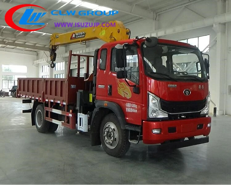 Homan 5 ton crane truck for sale Liberia