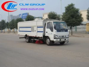 ISUZU 8m3 road sweeper vehicle Guinea-Bissau