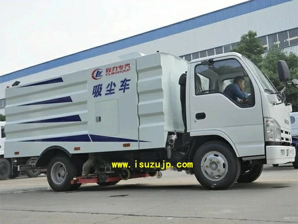 Isuzu 5ton street vacuum truck