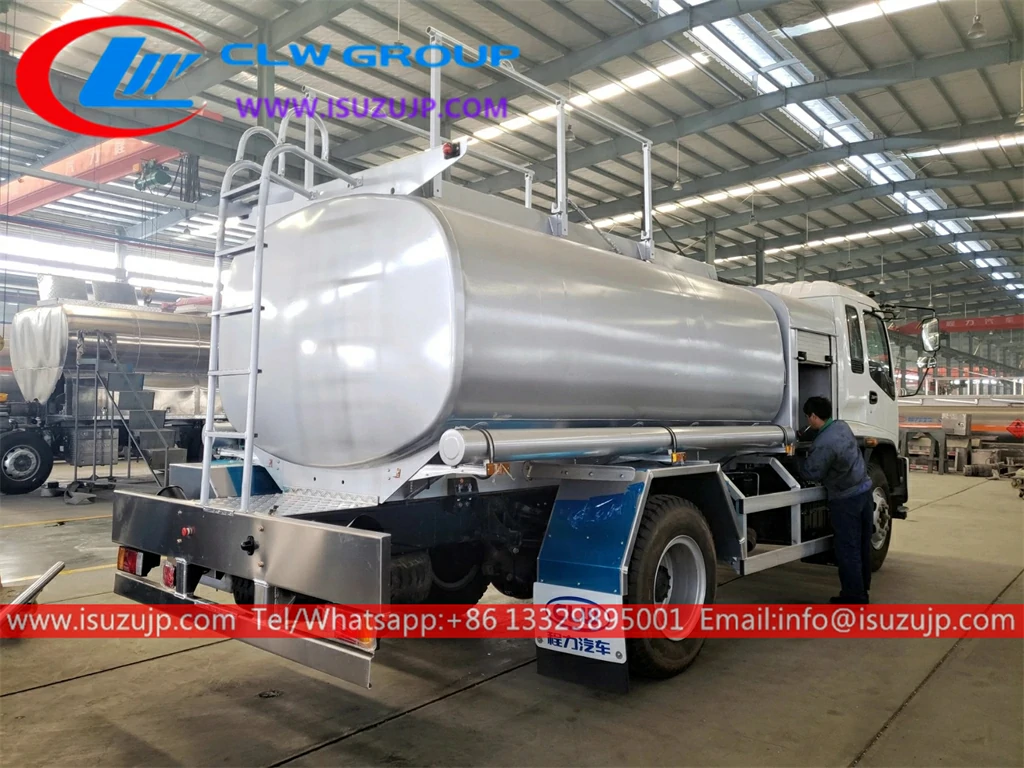 Isuzu 6 ton small aviation refueler truck