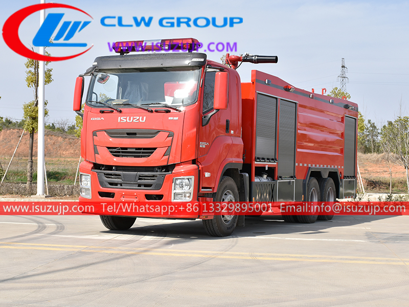 Isuzu Large airport fire truck