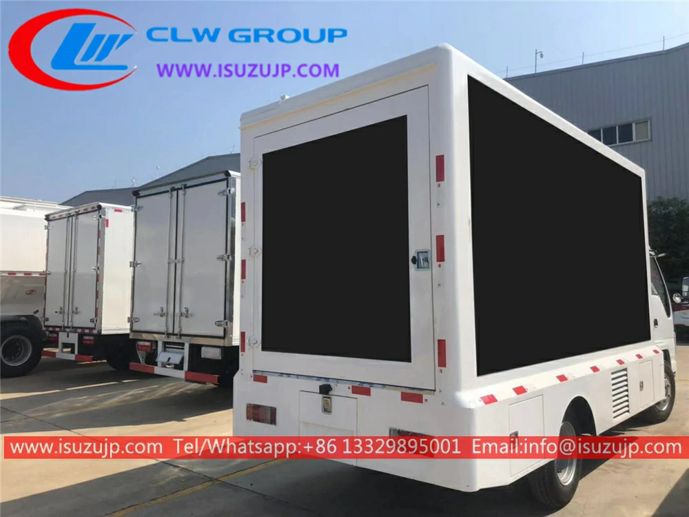 Isuzu NNR truck mobile advertising led display