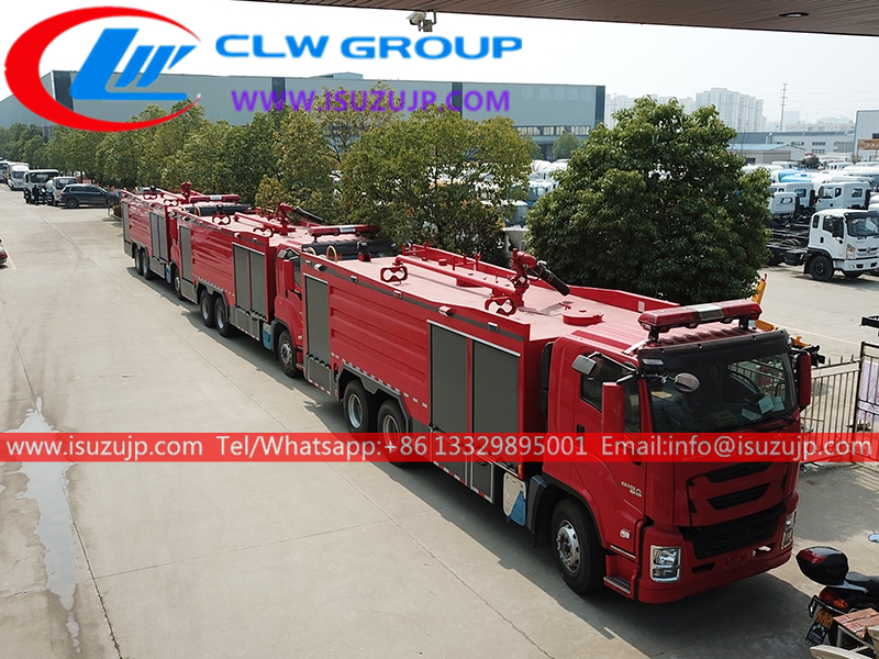 Isuzu giga 15 ton fire trucks for sale