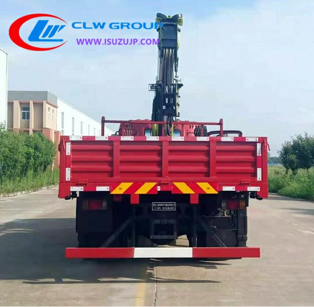 Sino Homan 6t service truck cranes price Uganda