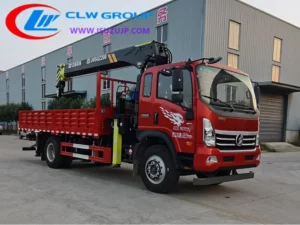 Sinotruk 7.5 tonne lorry with crane for sale Nigeria