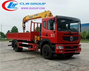 China 4x4 crane truck price Vanuatu