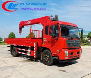 DFAC 8T winch crane truck Marshall Islands