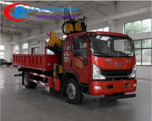 Homan 6300kg elevate crane trucks Saint Lucia