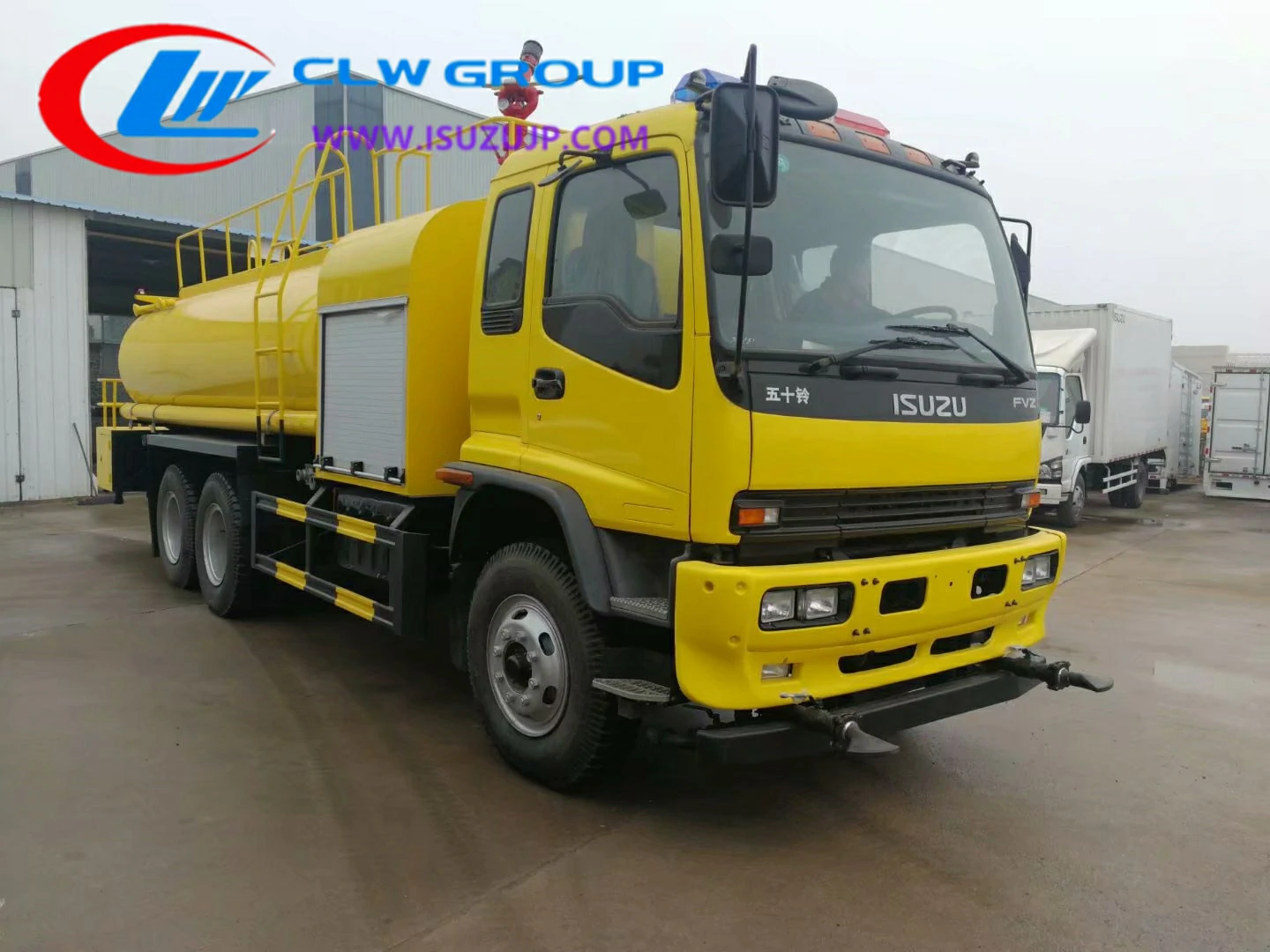 Isuzu FVZ 4000 Gallon Fire Water Tanker Exported Laos