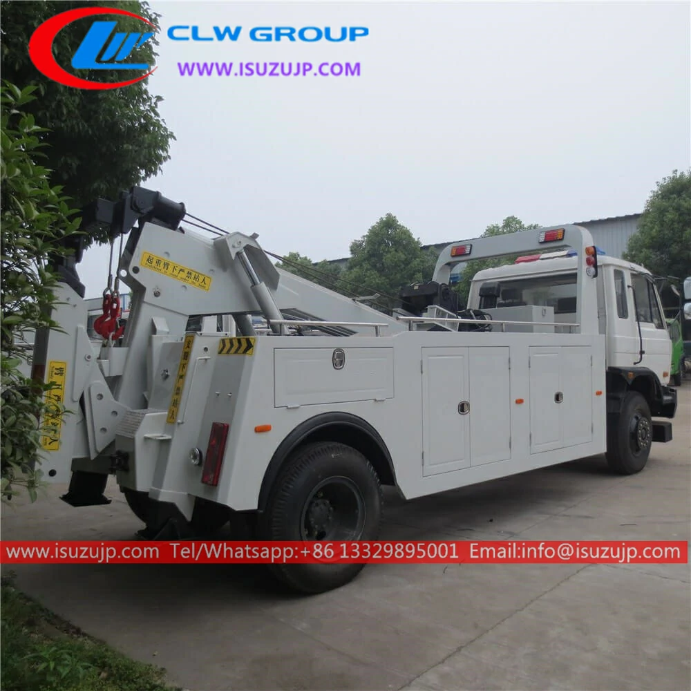 Dongfeng 10 Wheel heavy recovery truck