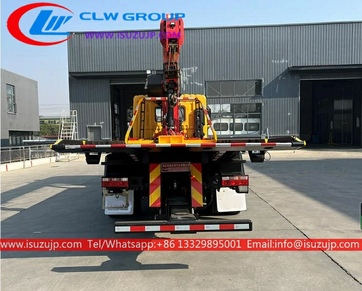 Dongfeng 8 ton tilt tray wrecker Zambia