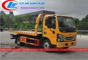 Dongfeng lightweight recovery truck Morocco