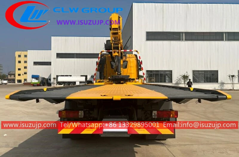 FAW 10 ton crane tow vehicle Comoros