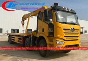 FAW 10 ton wrecker vehicle Comoros