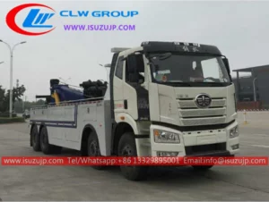 FAW 35 ton rotator rollback for sale Brazil