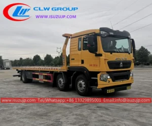 HOWO 10 ton recovery lorry Guyana