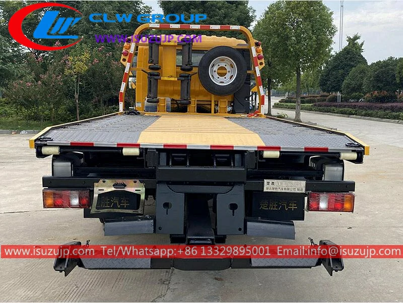 HOWO 3t flatbed tow truck Libya