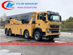 HOWO 40 ton rotator wrecker for sale Ecuador