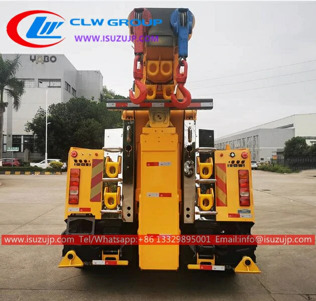 HOWO 50 ton rotator wrecker for sale Uruguay