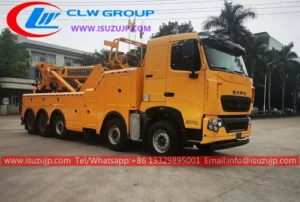 HOWO 50 ton rotator wrecker price Uruguay