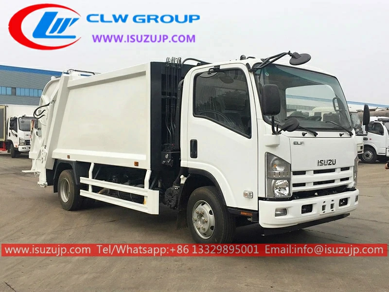 Isuzu NPR 10cbm waste compactor truck