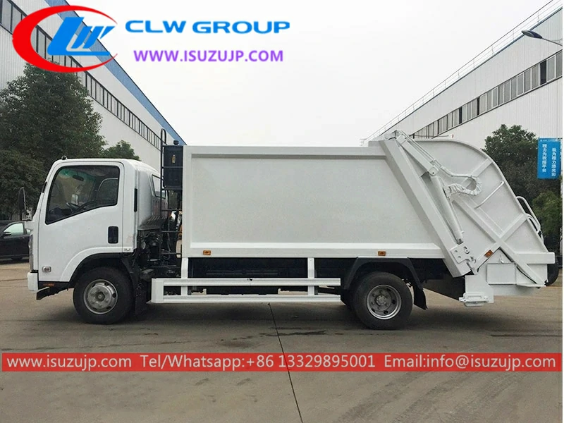 Isuzu NPR 10m3 trash compactor truck