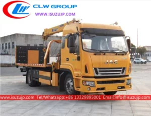 JAC 8 ton crane tow truck Central Africa