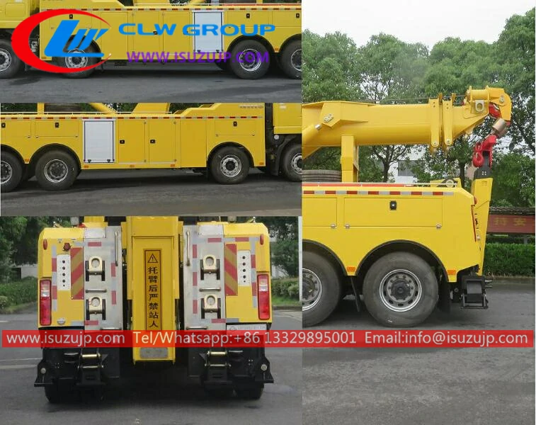 SAIC Hongyan 50 ton rotator towing for sale Bolivia