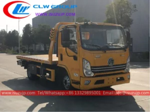 Shacman 3t flatbed tow truck Algeria