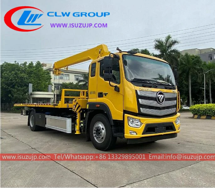 Foton 7.5 tonne recovery truck mounted crane Bahamas