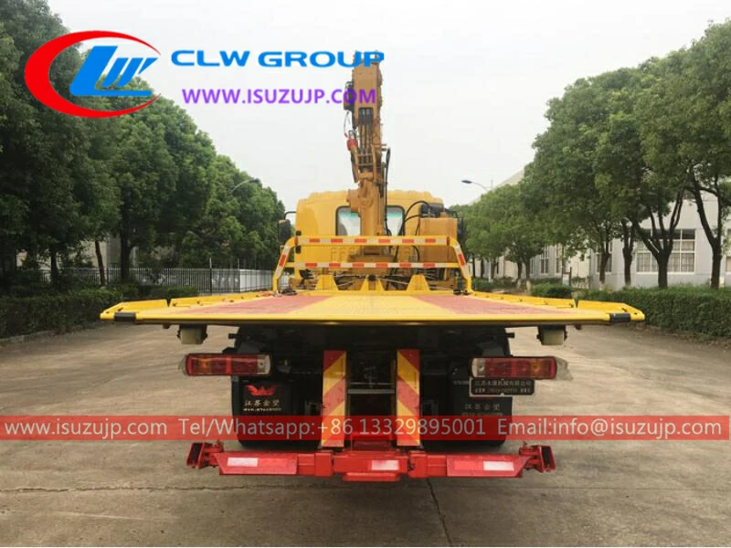 Foton 8T wrecker lorry crane for sale Guam