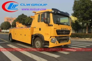 HOWO 16T rotator wrecker for sale Dominican Republic