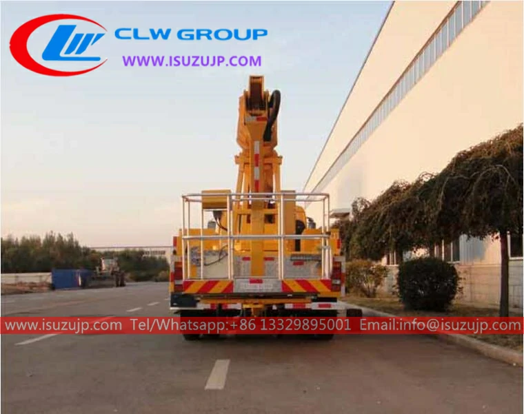 Isuzu FSR truck mounted aerial lift Algeria