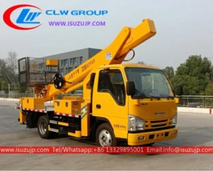 Isuzu NHR truck mounted boom lift the Philippines