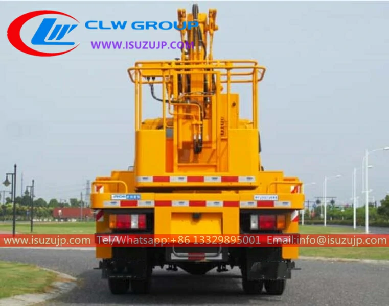 Isuzu truck mounted articulated boom lift Libya