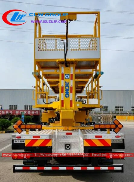 DFAC 14meters scissor lift box truck for sale Bahamas