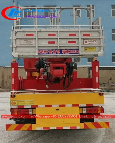 FAW 45M truck with bucket lift for sale Congo