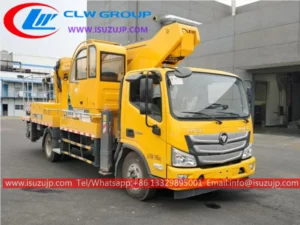 Foton 30m aerial boom truck Central Africa